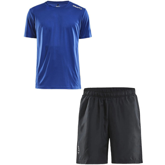 Craft Rush T-Shirt Short Set Heren