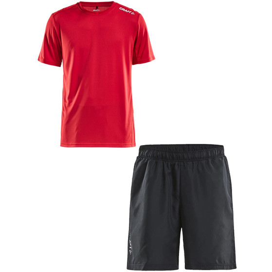 Craft Rush T-Shirt Short Set Heren
