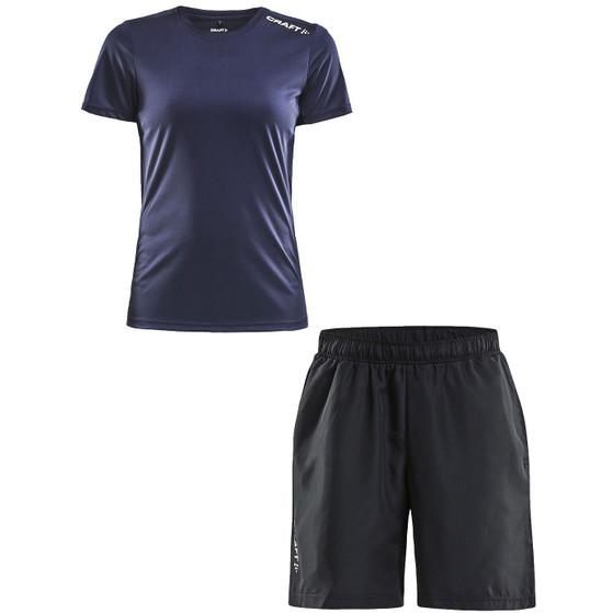 Craft Rush T-Shirt Short Set Damen