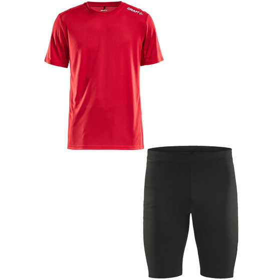 Craft Rush T-Shirt Legging Set Heren