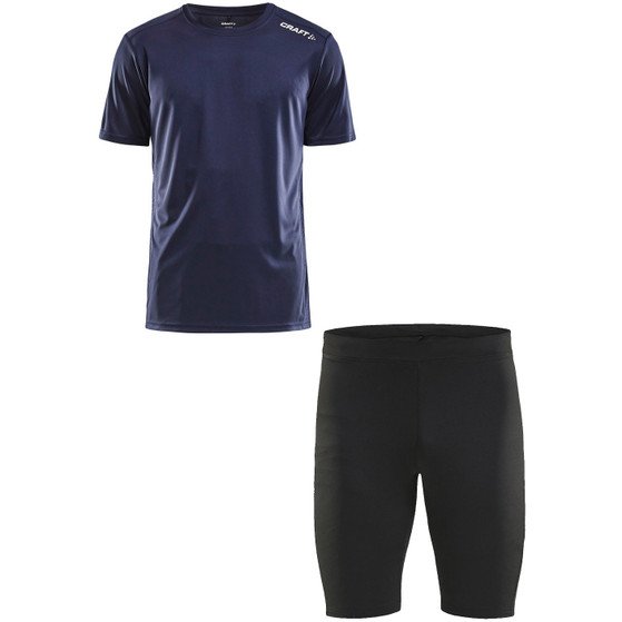Craft Rush T-Shirt Legging Set Heren