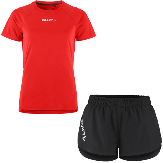 Craft Tröja Shorts Set Dam