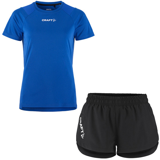 Craft Tröja Shorts Set Dam