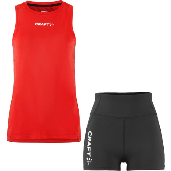 Craft Singlet Hot Pant Set Dames