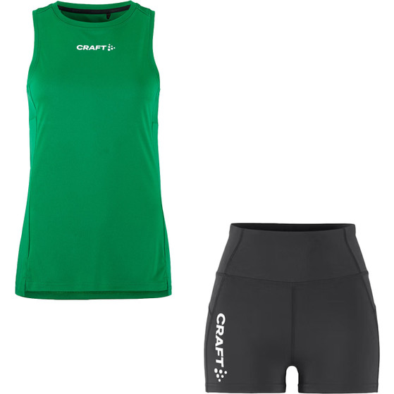 Craft Singlet Hot Pant Set Dames
