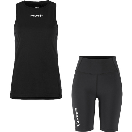 Craft Singlet Korta tights Set Dam