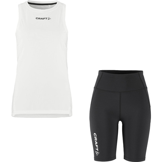 Craft Singlet kurze Leggings Set Damen