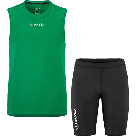 Craft Singlet kurze Leggings Set Herren