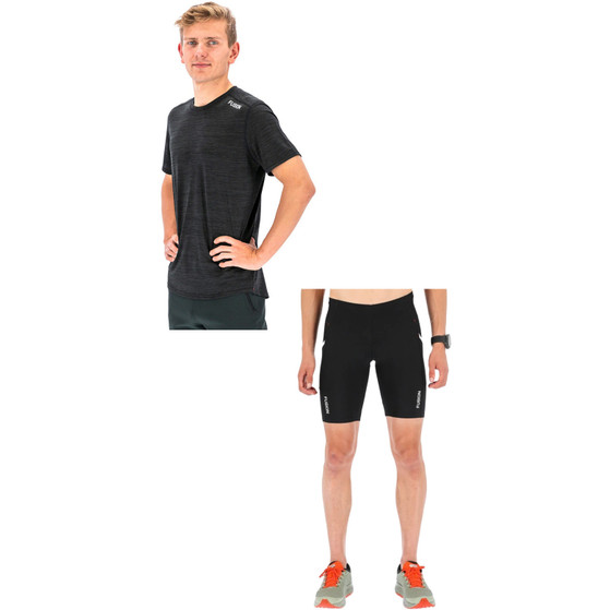 Fusion T-Shirt Tights Set Herr

