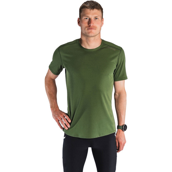 Fusion Run Shirt Korte Legging Set Heren