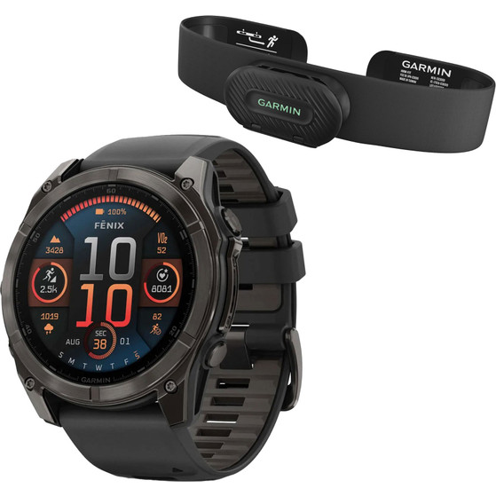 Garmin Fenix 8 51mm Sapphire + HRM Fit
