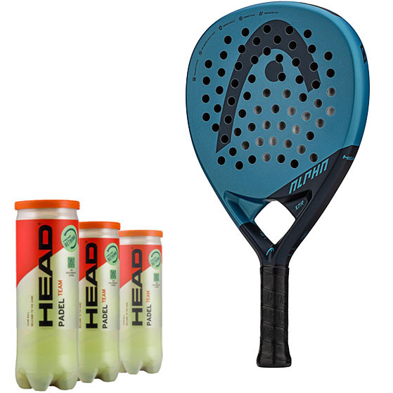 Head Racket + Balls Pack 29