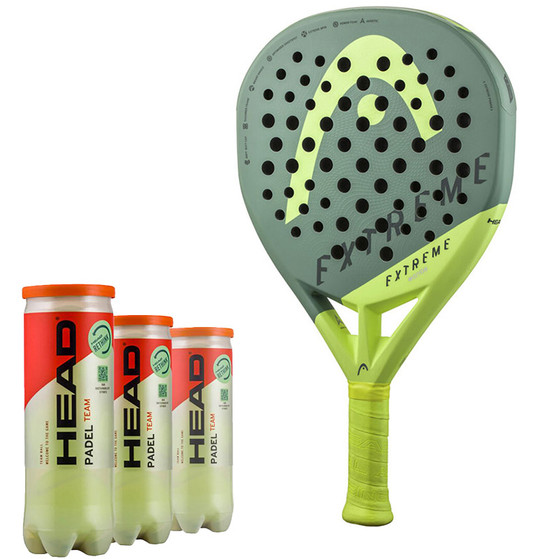 Head Racket + Balls Pack 6