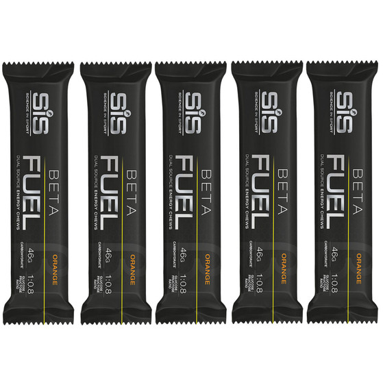 SIS Beta Fuel Sinaasappel Energy Chew Reep - 5 stuks