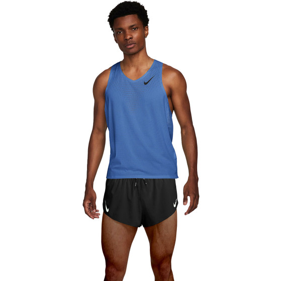Nike AeroSwift Singlet 4" Short Set Heren