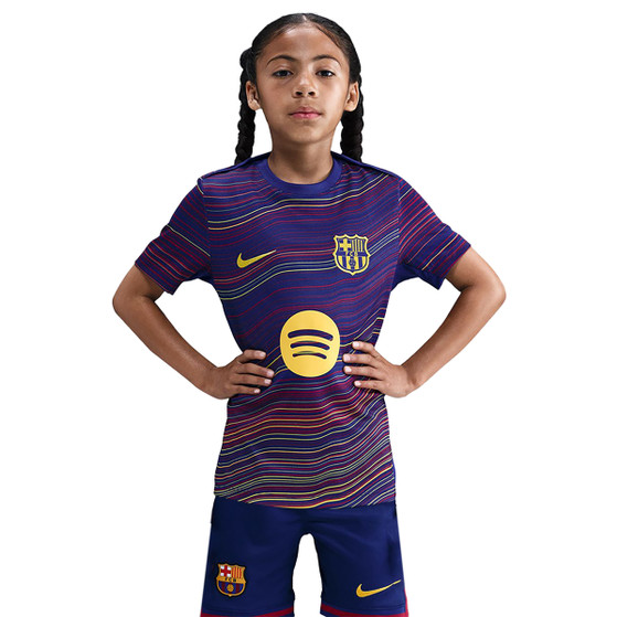 Nike FC Barcelona Pre-Match Trainingsset Kids