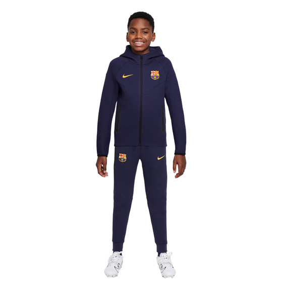 Nike FC Barcelona Tech Fleece Trainingspak Kids