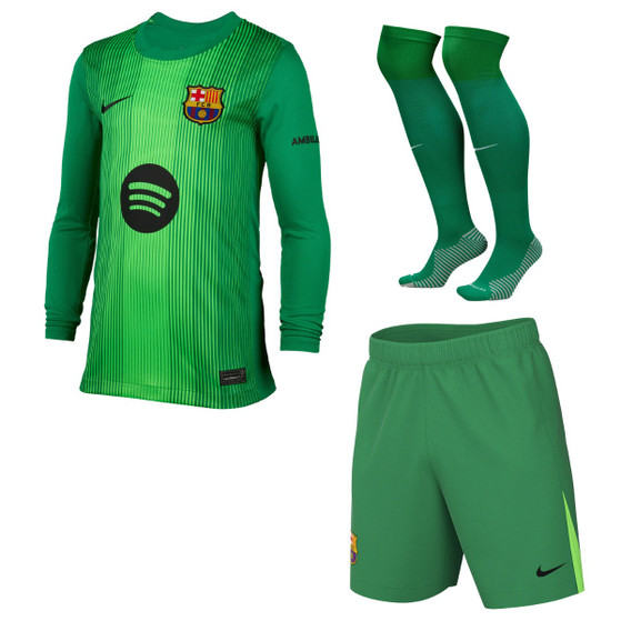 Nike FC Barcelona Home Goalkeeper Kit Kids 2025/2026