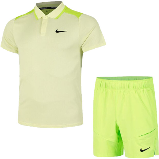 Nike Court Advantage Polo Set Heren