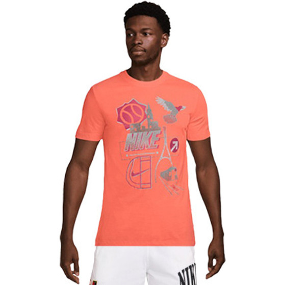 Nike Court Heritage US Open Tee Set Heren