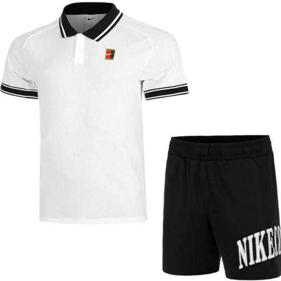 Nike Court Heritage Polo Set Heren