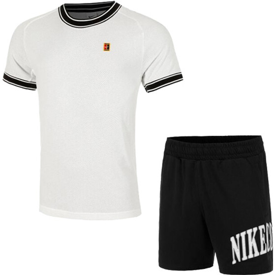 Nike Court Heritage Tee Set Heren