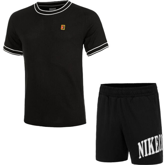 Nike Court Heritage Tee Set Heren