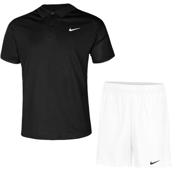 Nike Court Victory Pique Polo 9 Inch Set Heren