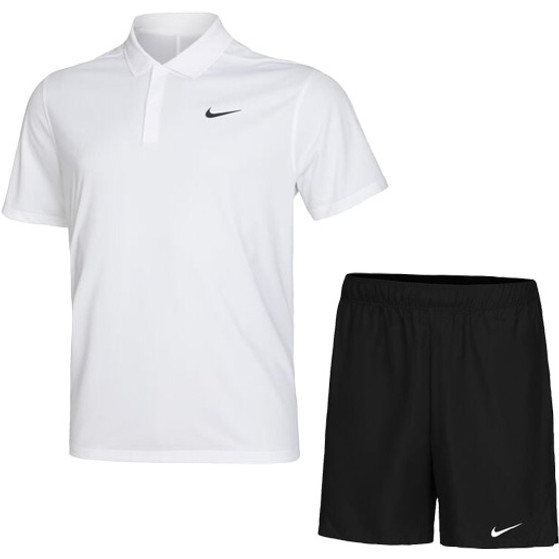 Nike Court Victory Pique Polo 7 Inch Set Men