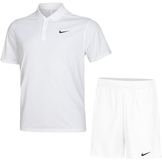 Nike Court Victory Pique Polo 7 Inch Set Heren