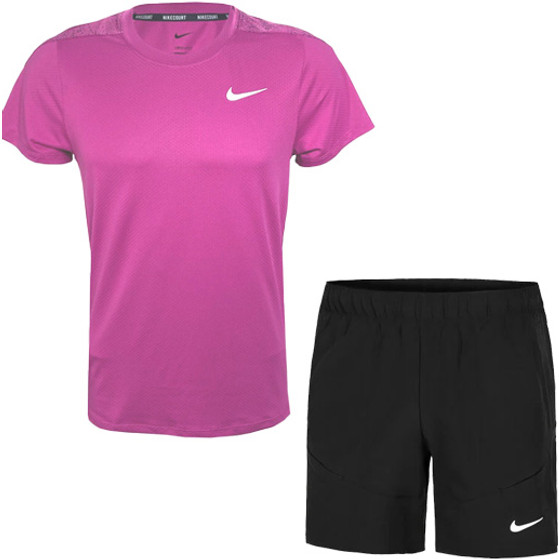 Nike Court Slam Tee Set Heren