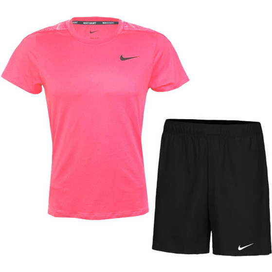 Nike Court Slam Tee Set Heren