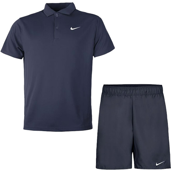 Nike Court Victory Solid Polo 7 Inch Set Heren