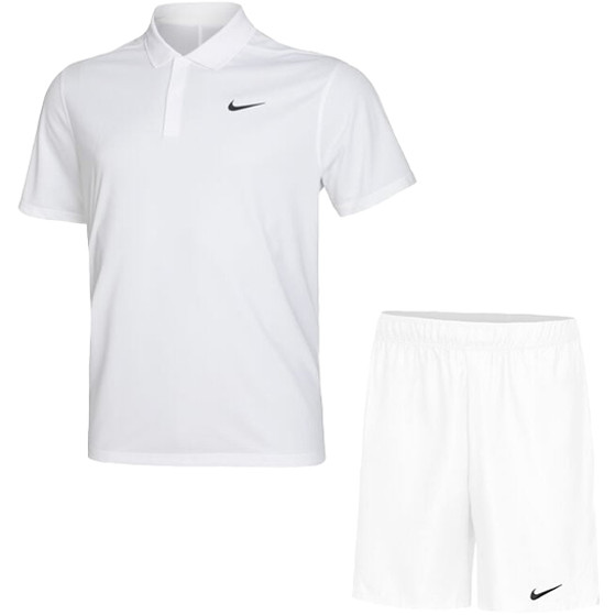 Nike Court Victory Solid Polo 9 Inch Set Men