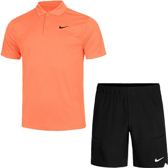 Nike Court Victory Solid Polo 9 Inch Set Heren