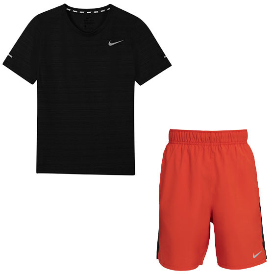 Nike Dri-Fit Miler Trainingsset Kids