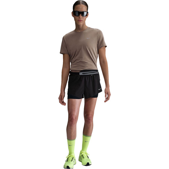 Nike Shirt 2in1 Short Set Dames