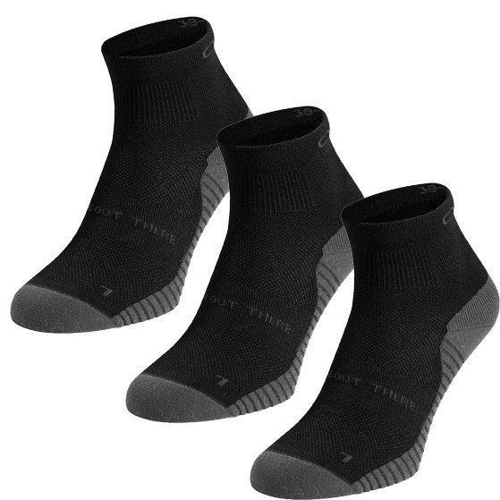 Odlo Performance Run Quarter Sokken - 3 par