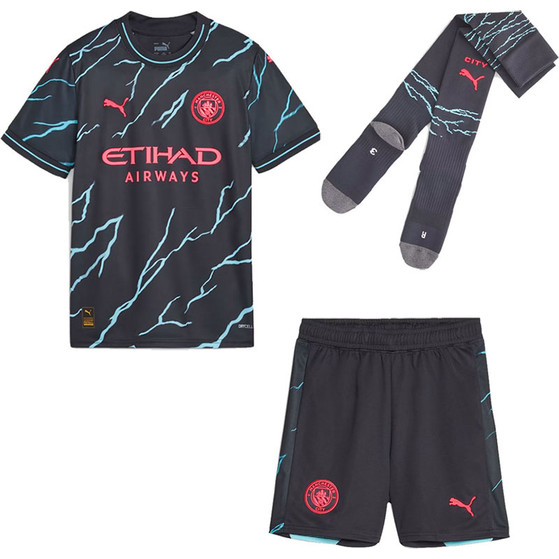 Puma Manchester City Tredjetröja Fotboll kit 
