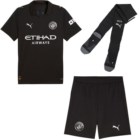Puma Manchester City Auswärts Outfit