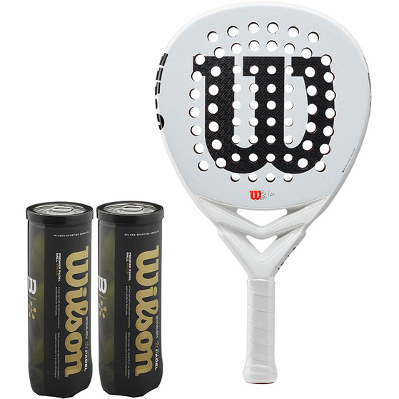 Wilson Racket + Bollar Set 6