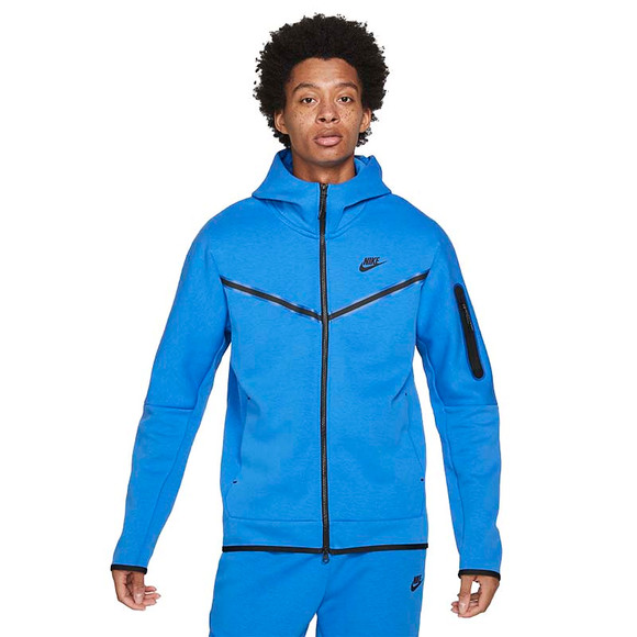 Nike tech fleece mens blue clearance
