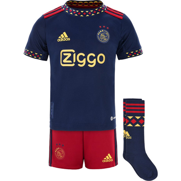 Beneden afronden touw Regeneratief adidas Ajax Uit Tenue Little Kids 2022-2023 - Sportshop.com