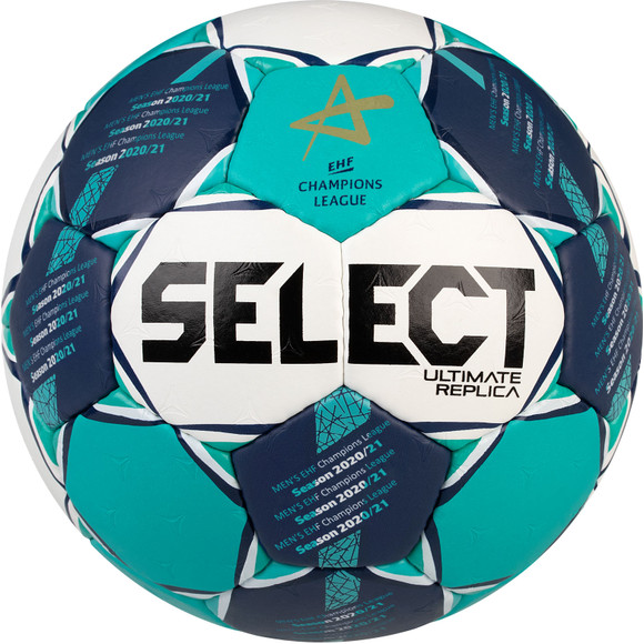 Select Handball Ultimate Replica CL Men EHF Trainingsball grau blau 10er Paket 
