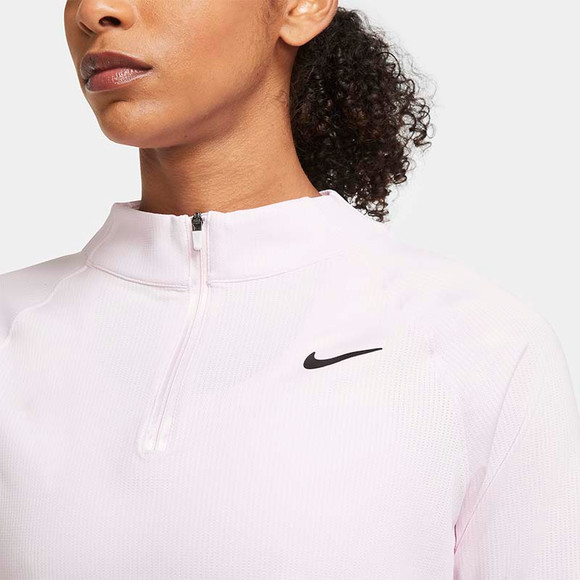 nike court dry victory half zip top