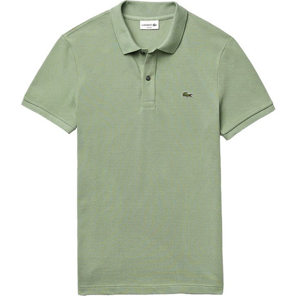 Olive green store lacoste shirt