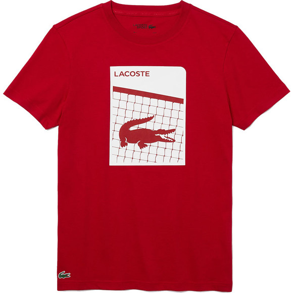 Logo Herren Shirt Tennis Lacoste