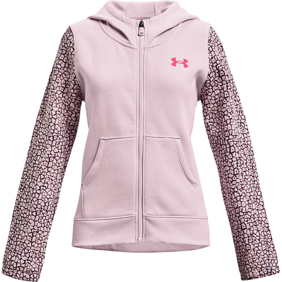 Girls under armour zip up top