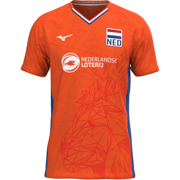 Mizuno Nederlands Volleybalteam Replica Shirt Men