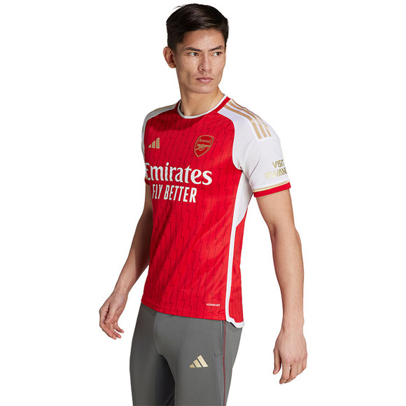 Arsenal shirt met hot sale bedrukking